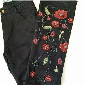 Vintage Embroidered Parasuco Jeans